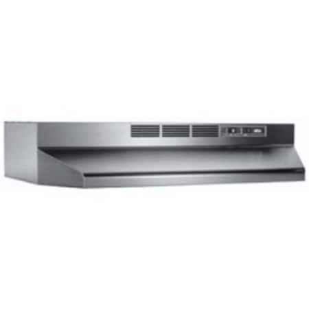 Broan-Nutone Broan 413004 30 Inch Non-Ducted Range Hood - Stainless Steel 413004